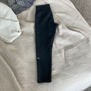 Dark Grey Alo Leggings, size small